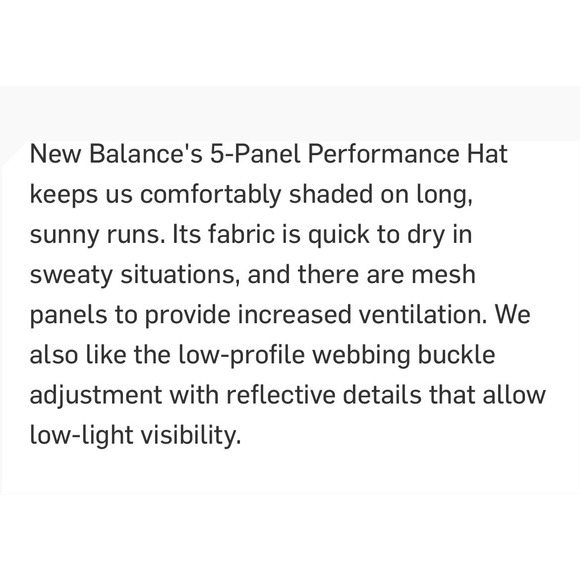 NEW New Balance Women's 5 Panel‎ Performance Hat Running Reflective Raspberry - Picture 8 of 8